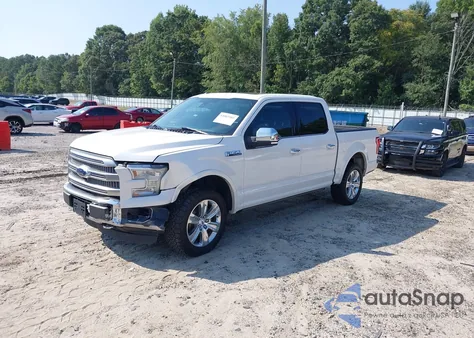 2015 Ford F-150 Platinum z USA, uszkodzony, nr VIN 1FTEW1EF6FFB10757